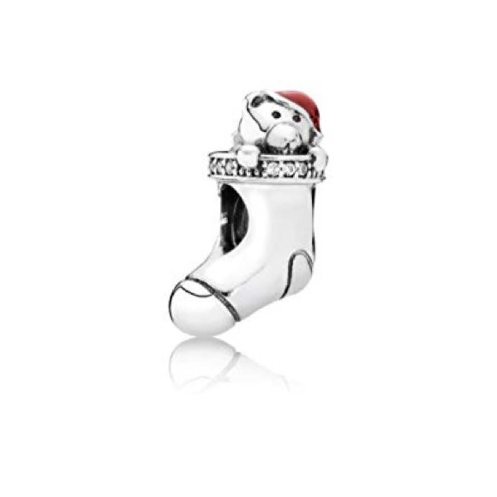 pandora christmas charm